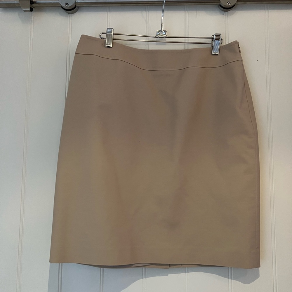 Halogen casual tan skirt
